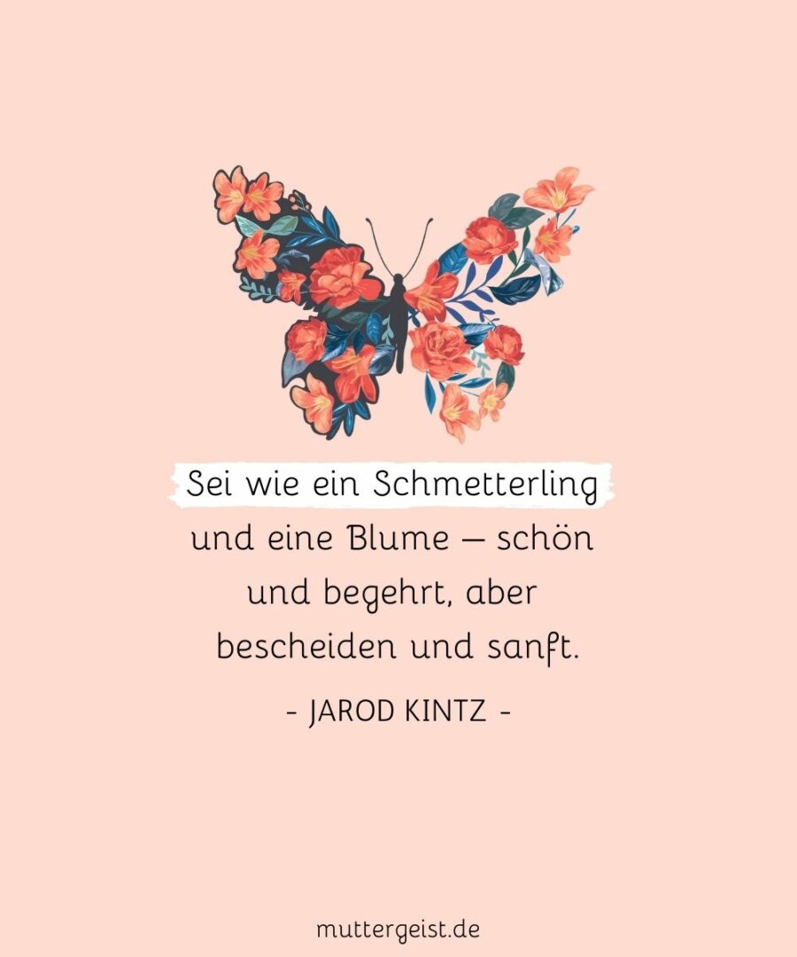 Schmetterlinge Sprüche Transformative Kraft, die Hoffnung schenkt