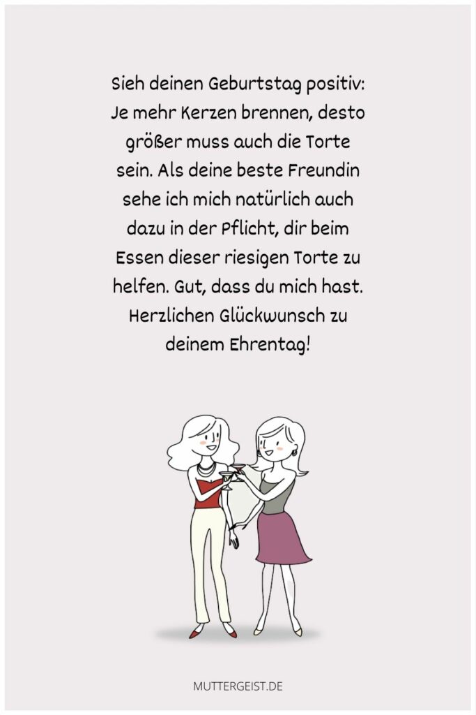 Geburtstagswünsche beste Freundin Spezielle Gratulation für deine Besti