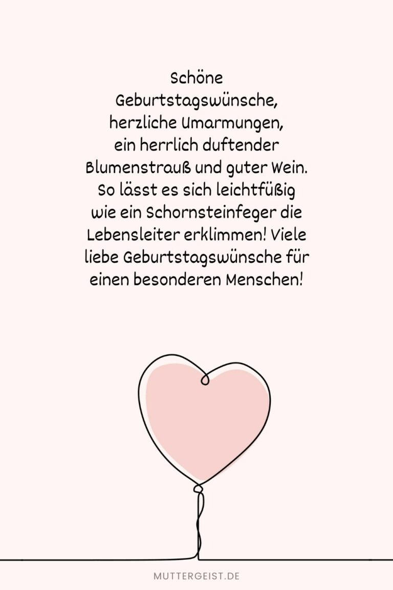 Geburtstagswünsche von Herzen herzliche Worte für deinen Lieblingsmensch
