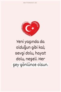 Türkische Geburtstagswünsche 31 poetische Sprüche mit Übersetzung