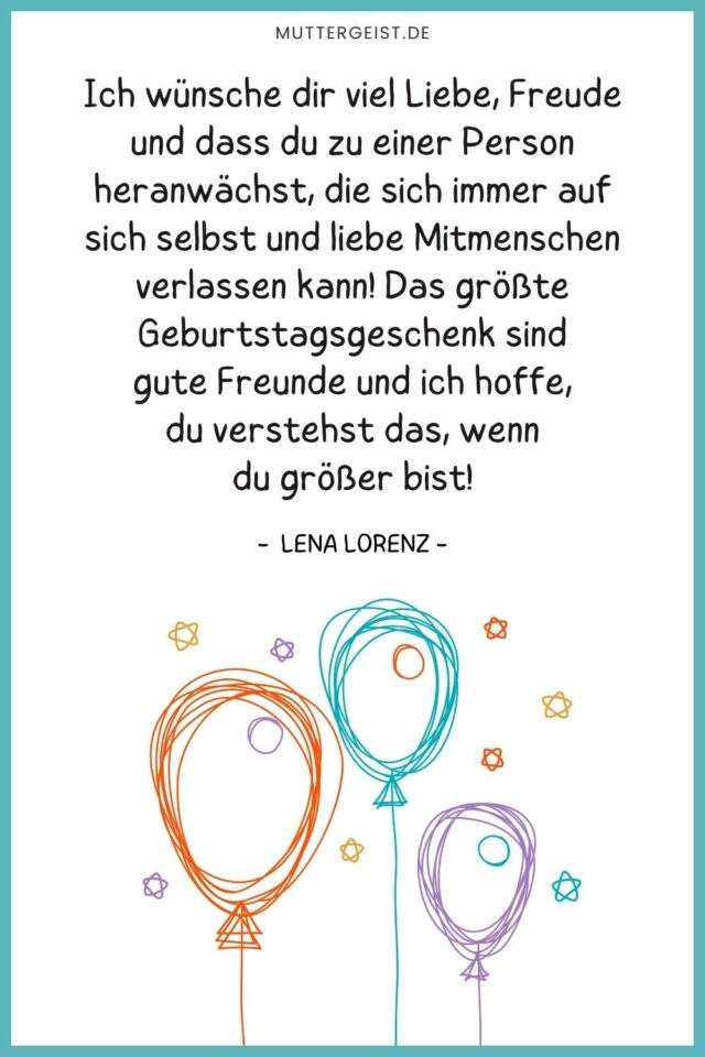 Geburtstagswünsche Kleinkind Schöne Sprüche fürs Kind und seine Eltern