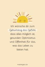 Geburtstagswünsche Sonnenschein Muntere Sprüche für ein sonniges Gemüt