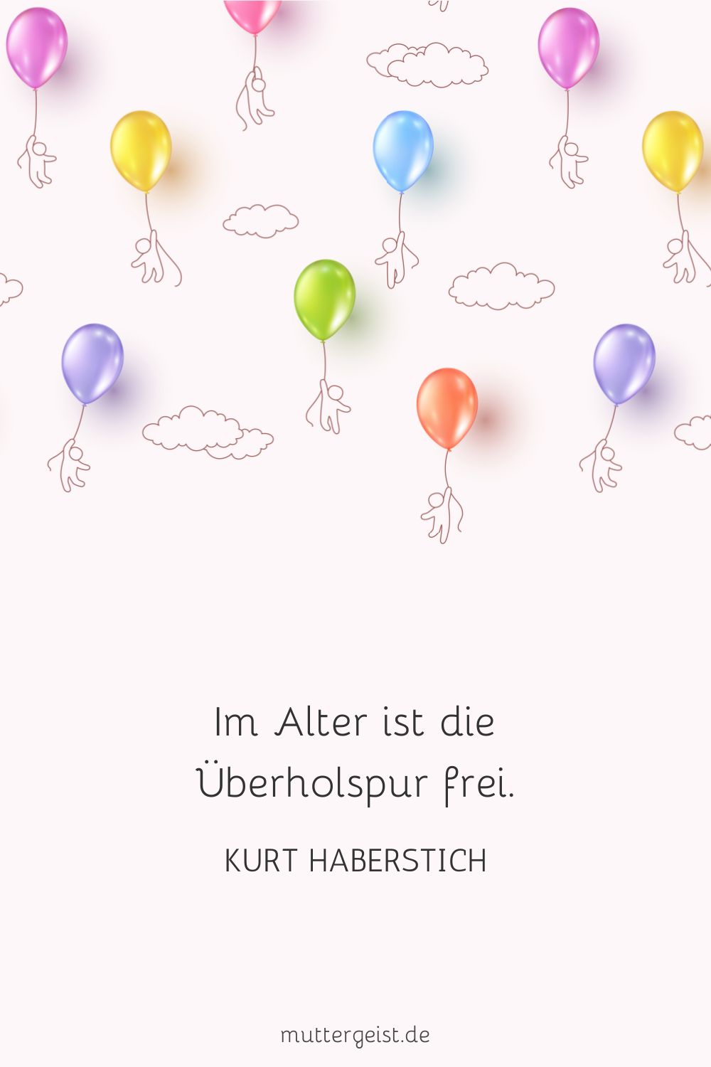 “Im Alter ist die Überholspur frei.” – Kurt Haberstich 