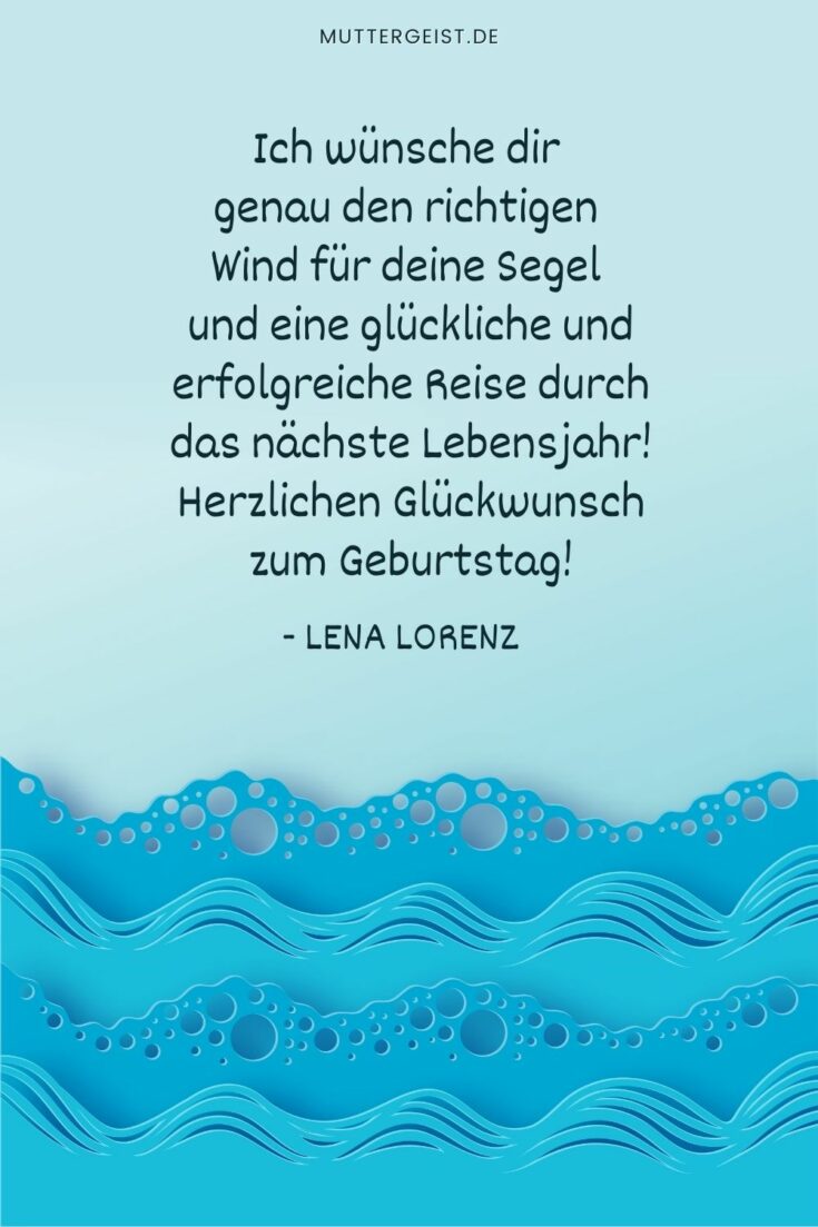 Maritime Geburtstagswünsche Mit Ahoi ins neue Lebensjahr!