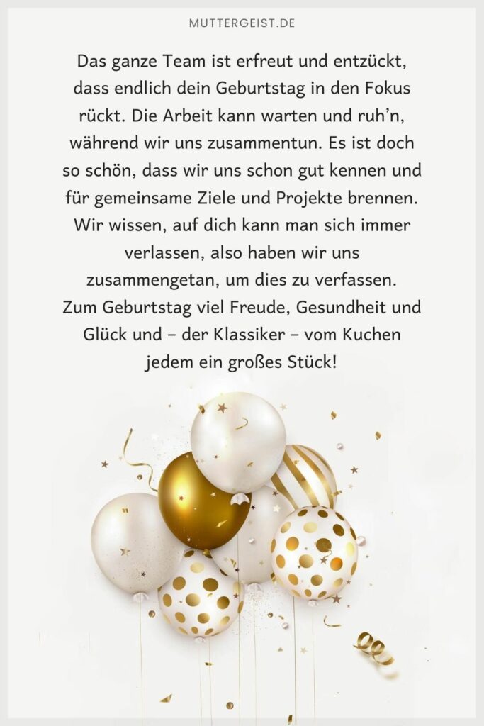 Geburtstagswünsche geschäftlich Sprüche und Vorlagen für die Arbeitswelt