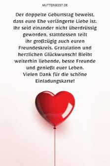 Doppelgeburtstag Ehepaar Die schönsten Sprüche für die gemeinsame Feier