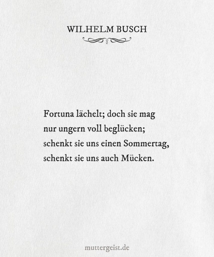 Zitate Geburtstag Wilhelm Busch
