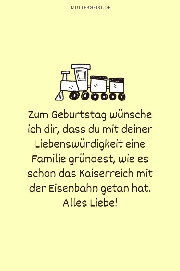 Geburtstagswünsche Eisenbahn Sprüche für eine gute Lebensreise