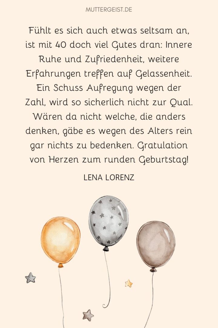 Glückwünsche zum runden Geburtstag Runde deine Worte ab!