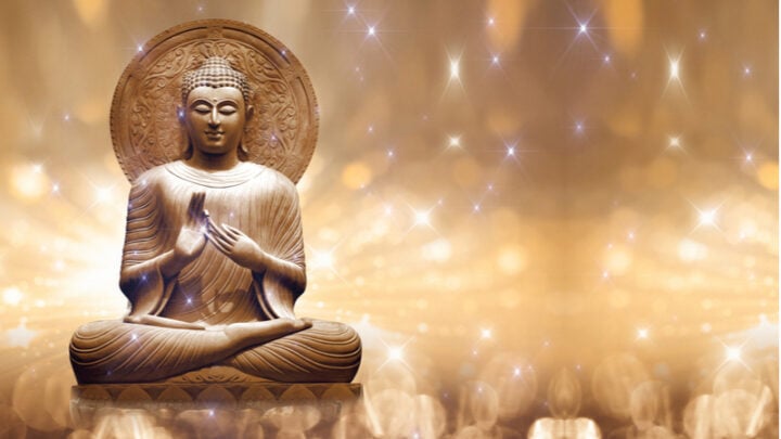 Buddha Geburtstagsgrüße über Liebe und Glück als Wegweiser