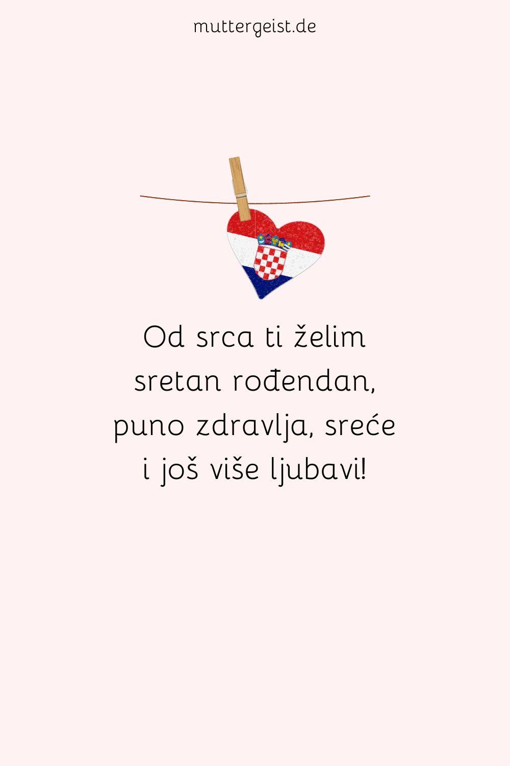 Geburtstagsspruch auf kroatisch