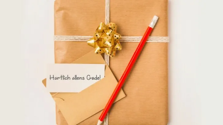 Geburtstagssprüche auf Plattdeutsch – Vun Harten allens Gode!