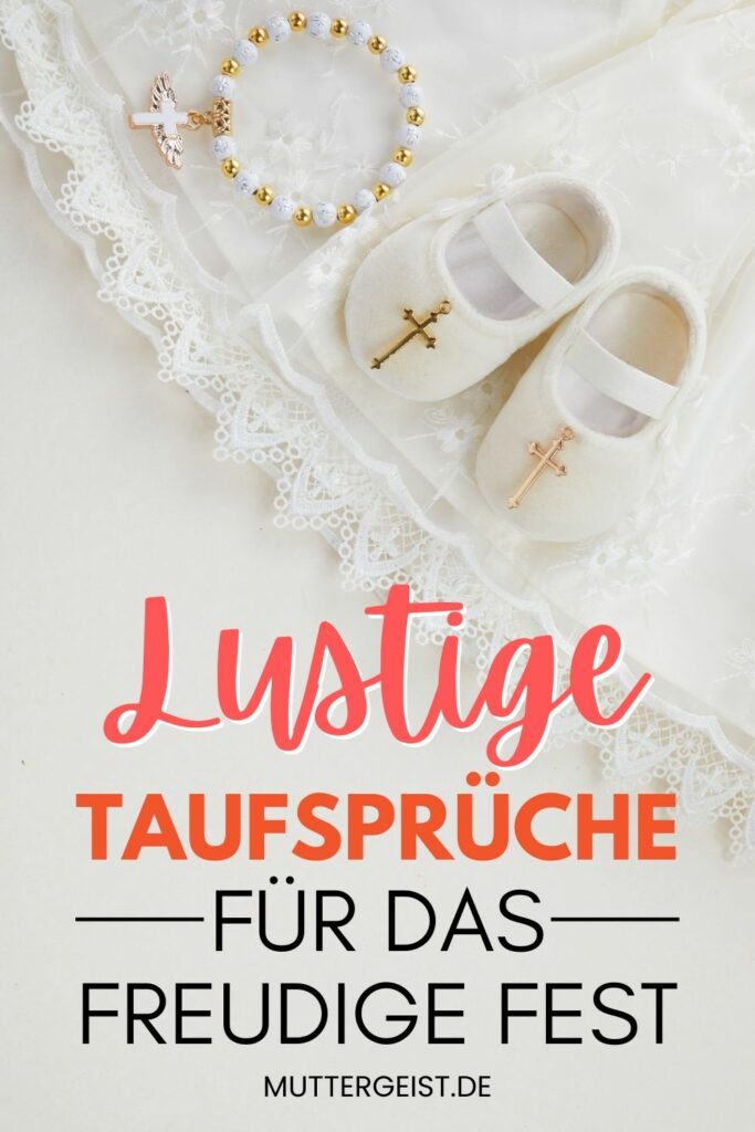 Lustige Taufsprüche für das freudige Fest