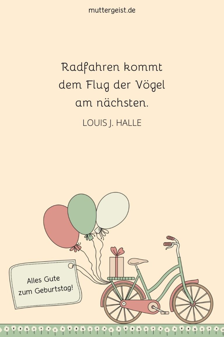 FahrradSprüche zum Geburtstag Guten Tritt in die Pedale!