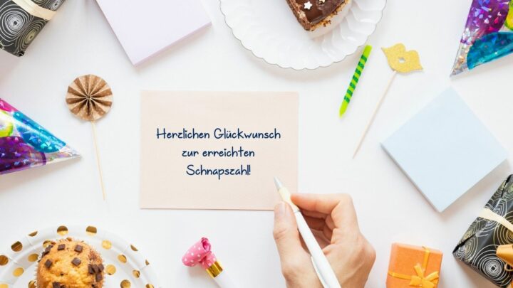 Schnapszahl-Geburtstag – Glückwünsche von 11 bis 99