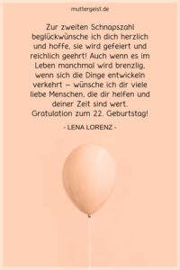 SchnapszahlGeburtstag Glückwünsche von 11 bis 99
