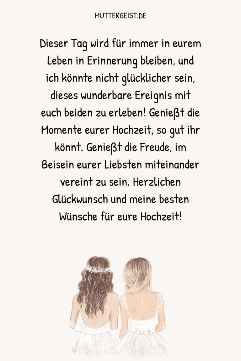 Text für die beste Freundin zur Hochzeit 70 süßeste Hochzeitswünsche