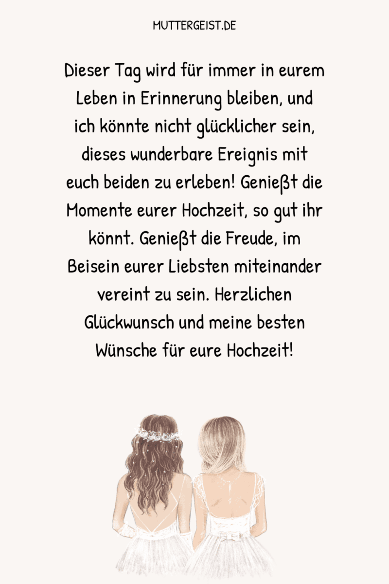 Text für die beste Freundin zur Hochzeit 70 süßeste Hochzeitswünsche
