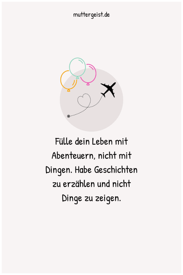 Geburtstagswünsche für Reisen Ich kam, sah und genoss