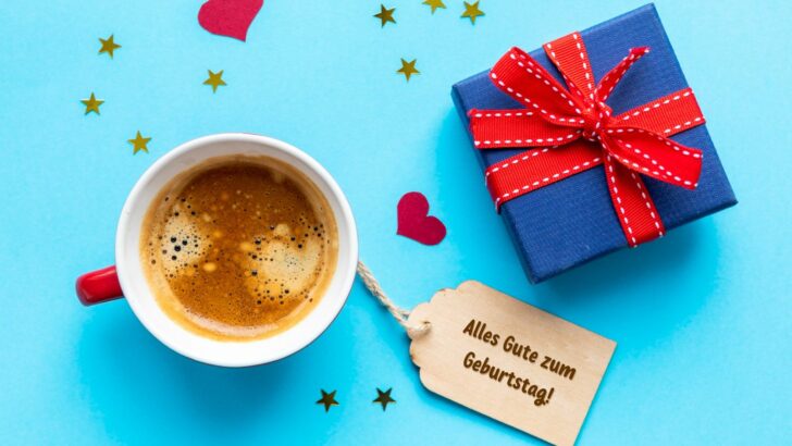Geburtstagswünsche für Kaffeetrinker und Kaffeeliebhaber