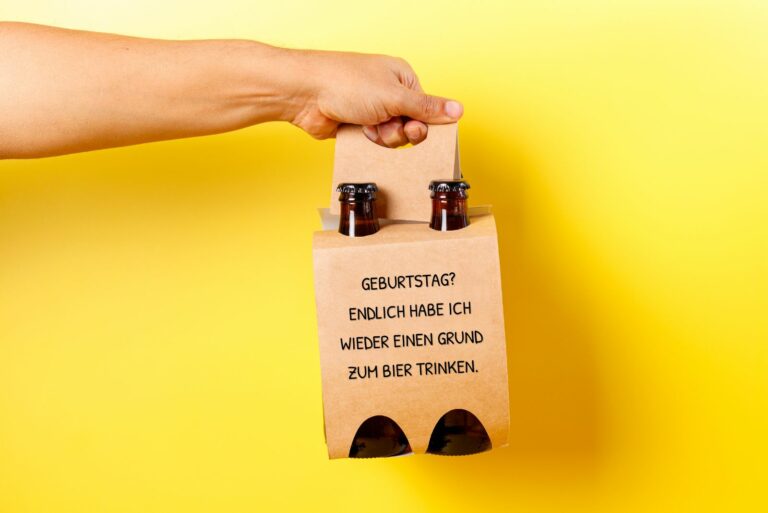 Geburtstagswünsche mit Bier: Glas hoch zum Ehrentag!