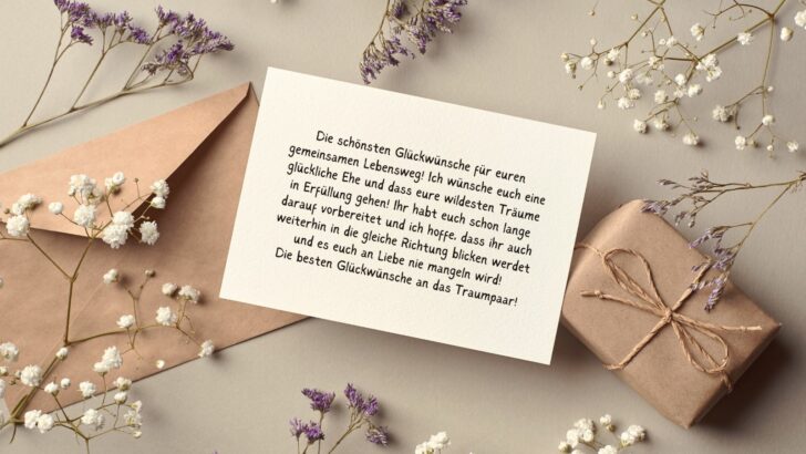 90+ Herzliche Glückwünsche zur Hochzeit nach langer Beziehung