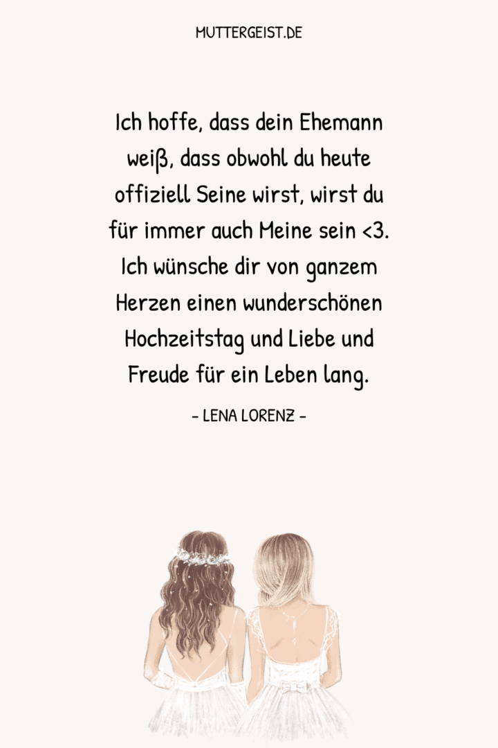 Text für die beste Freundin zur Hochzeit 70 süßeste Hochzeitswünsche