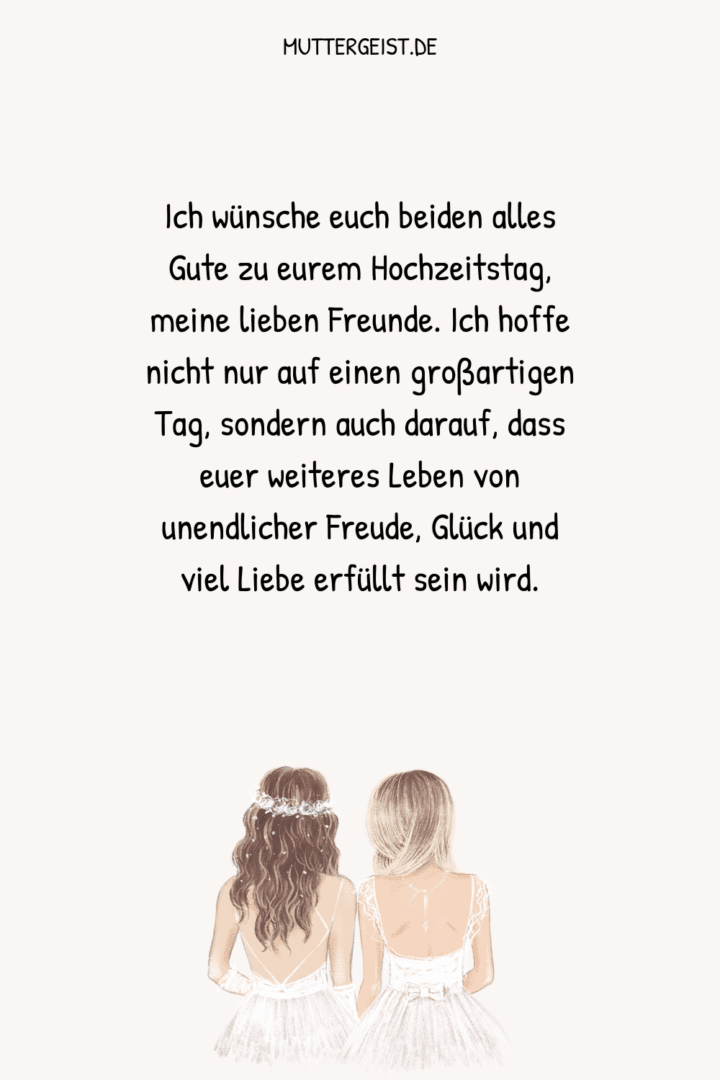 Text für die beste Freundin zur Hochzeit 70 süßeste Hochzeitswünsche