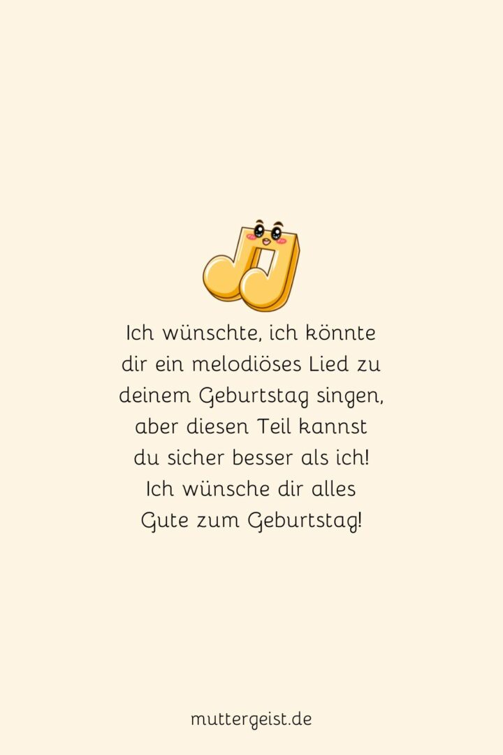 Geburtstagswünsche für Musiker rhythmisch und liebevoll!