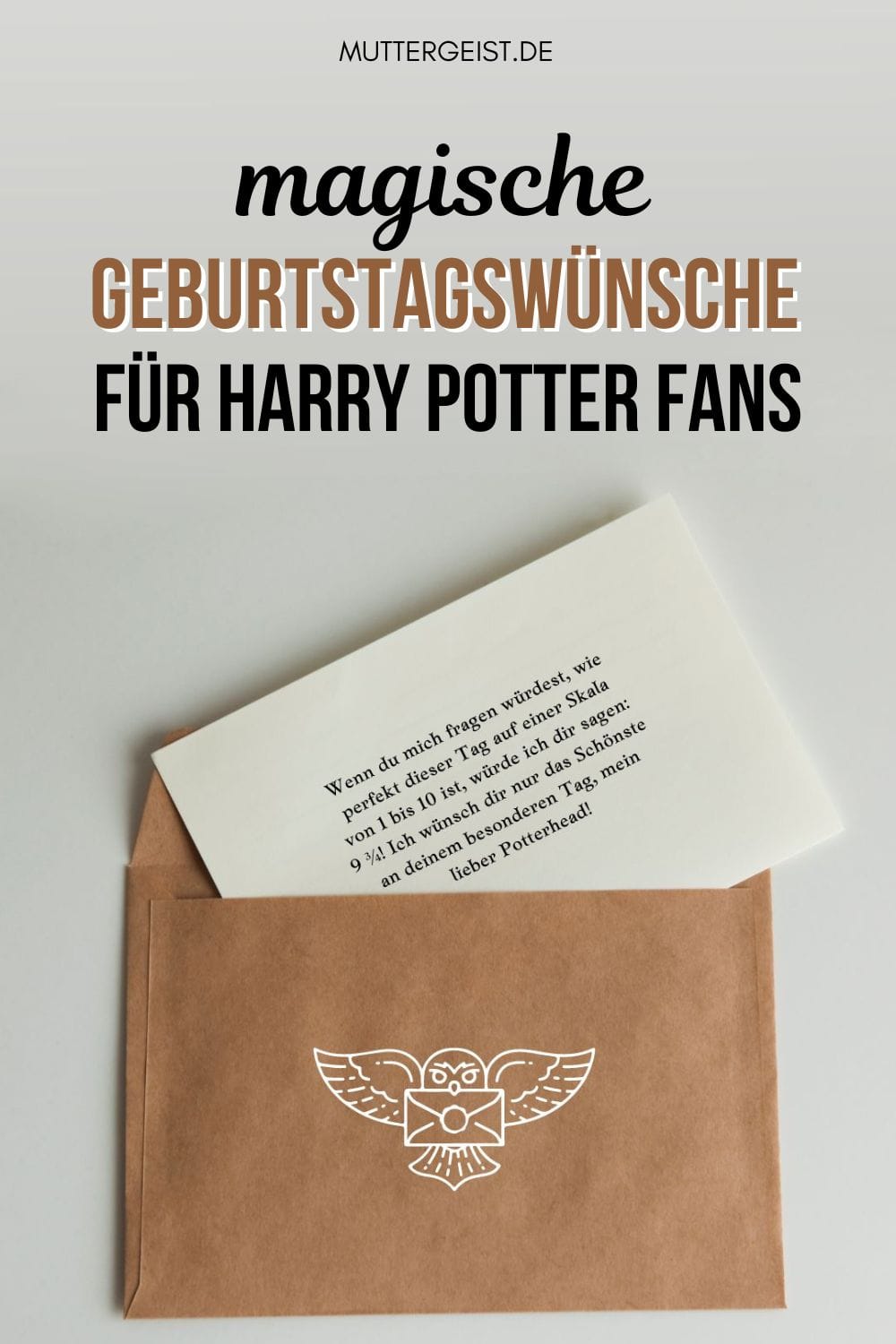 Magische Geburtstagswünsche für Harry Potter Fans Pinterest