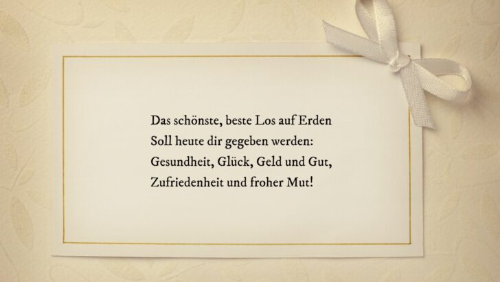 Originelle Geburtstagswünsche im Vintage und Retro-Stil