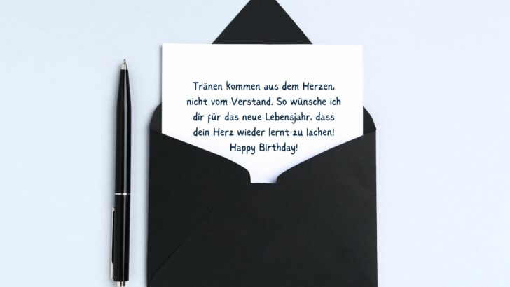 Traurige Geburtstagssprüche – Ein Lichtstrahl in der Dunkelheit