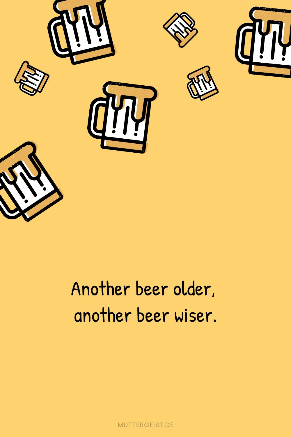 lustiger Geburtstagsreim mit Bier-Thema