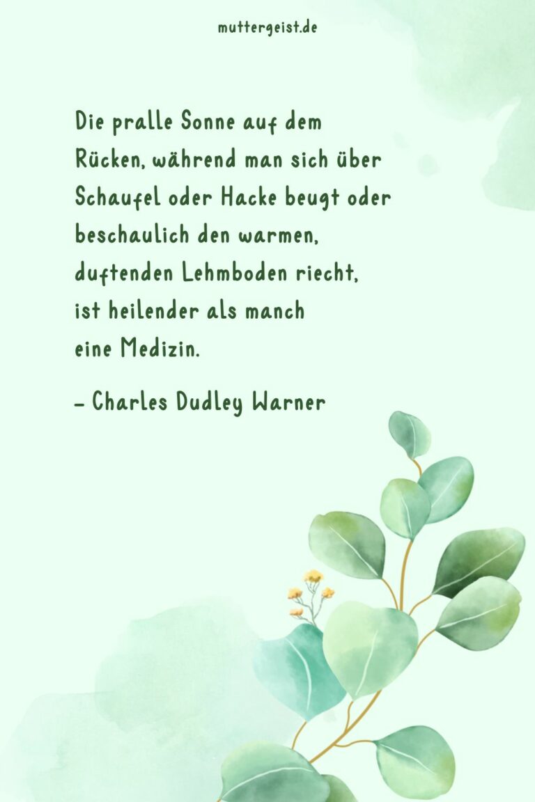 Geburtstagssprüche für GartenFreunde und HerzblutGärtner