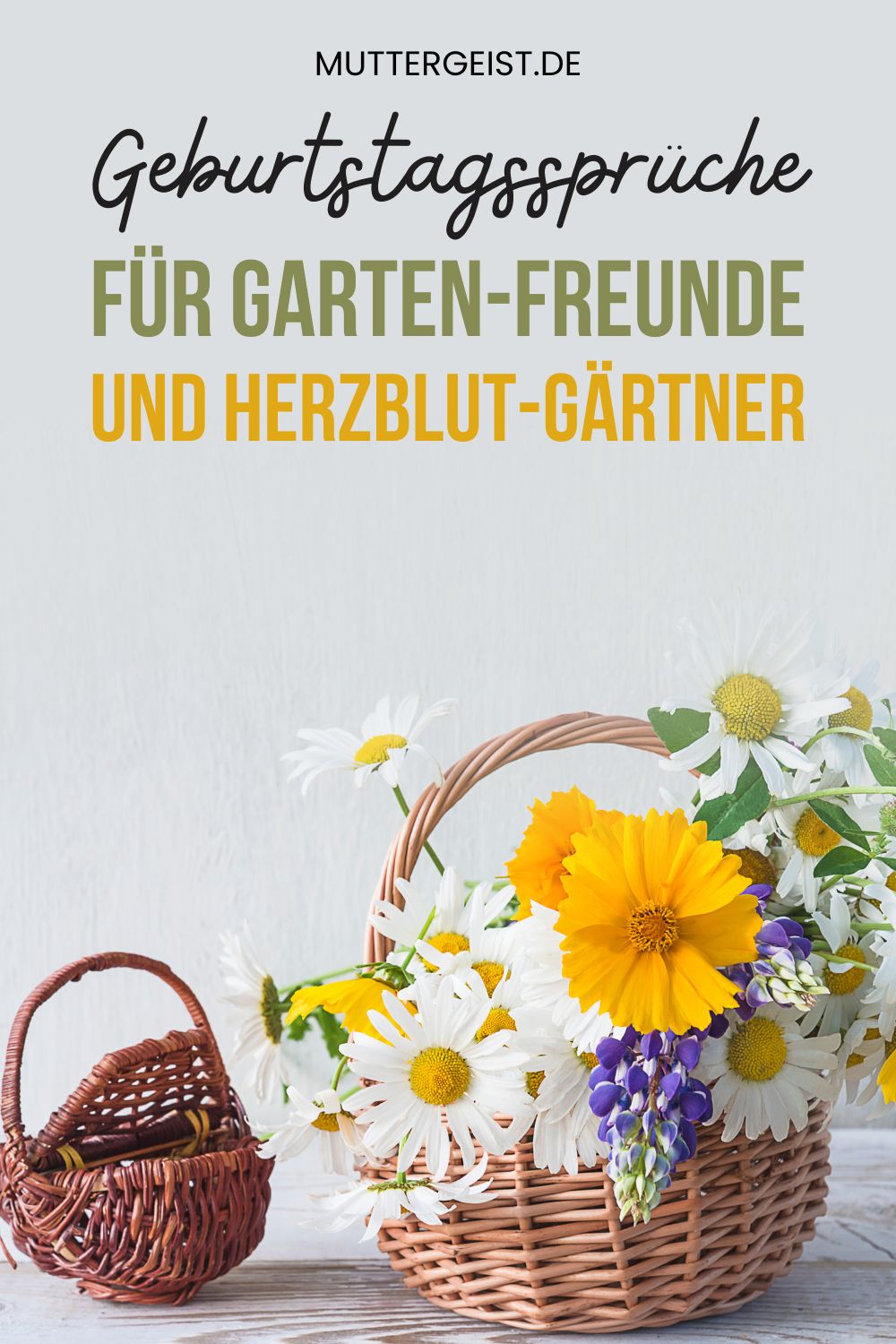 Geburtstagssprüche für Garten-Freunde und Herzblut-Gärtner Pinterest