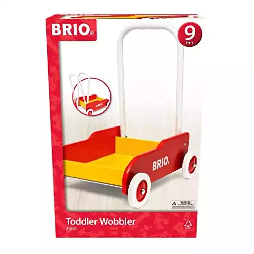BRIO Lauflernwagen Rot-Gelb