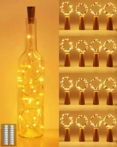 Flaschenlichterkette
