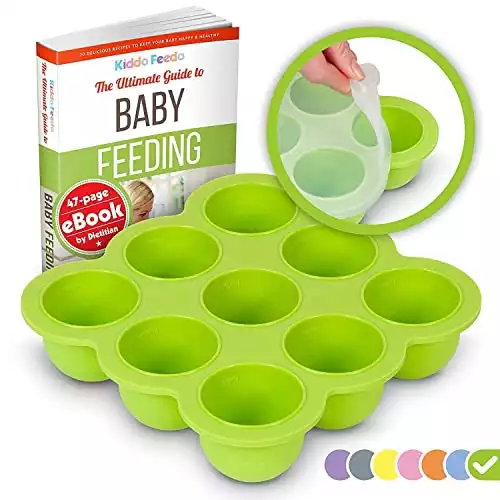 KIDDO FEEDO Silikon Babynahrung Aufbewahrungsbehälter