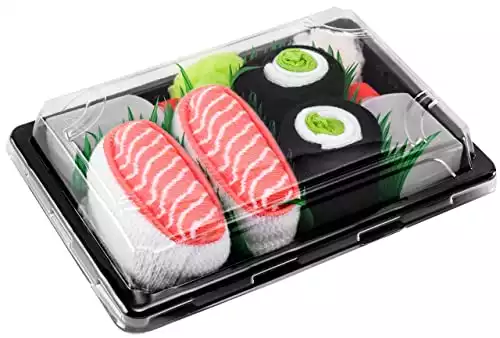 Regenbogen-Socken: Sushi Socks Box