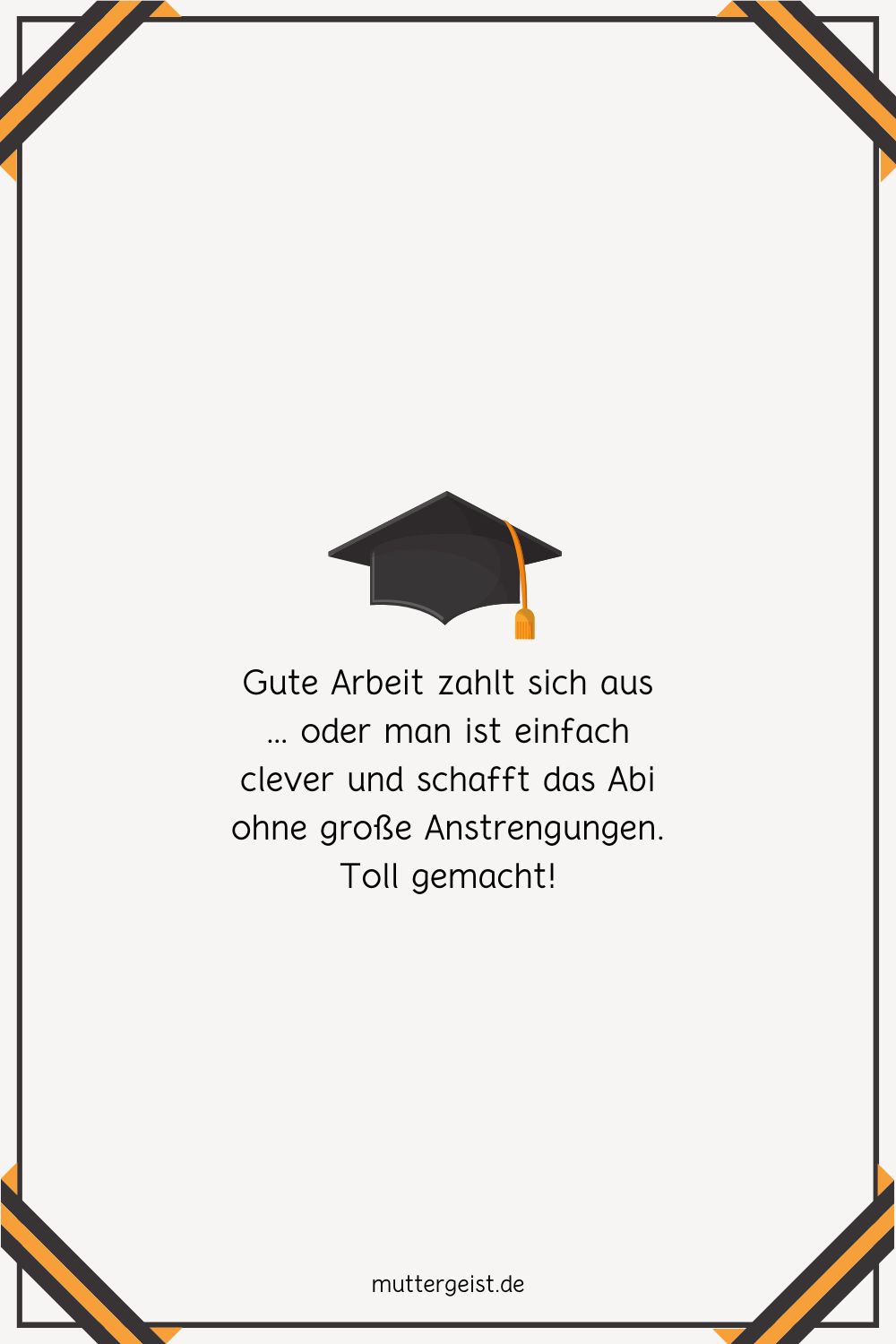 illustrierteR Abitur Gratulationsspruch