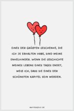 Ich liebe mein Enkelkind Sprüche, die das Herz erwärmen