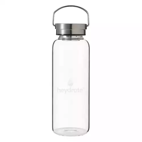 heydrate® Trinkflasche Glas