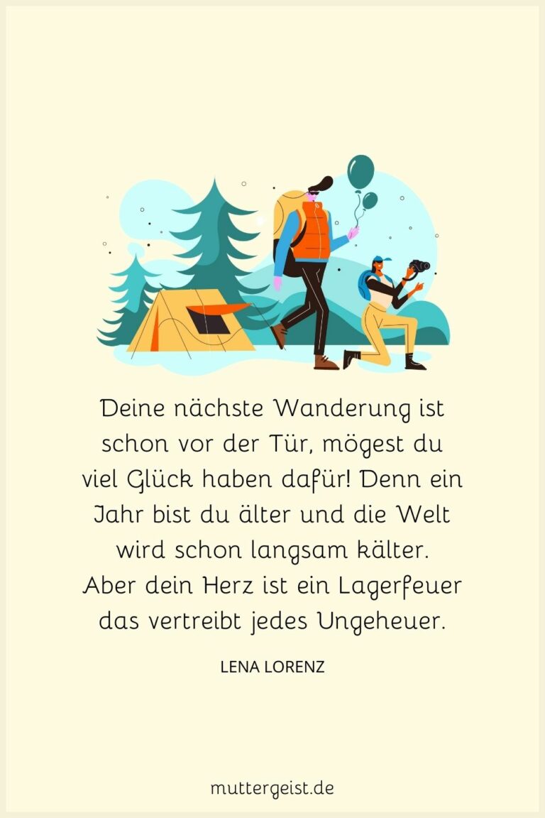 Lebhafte Geburtstagswünsche für WanderEnthusiasten