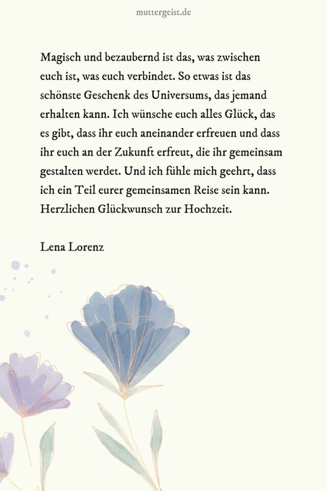 Emotionale Glückwünsche zur Hochzeit für jedes verliebte Brautpaar