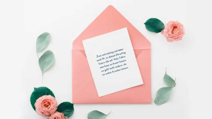 Amüsante und lustige Geburtstagswünsche zum 72. Geburtstag