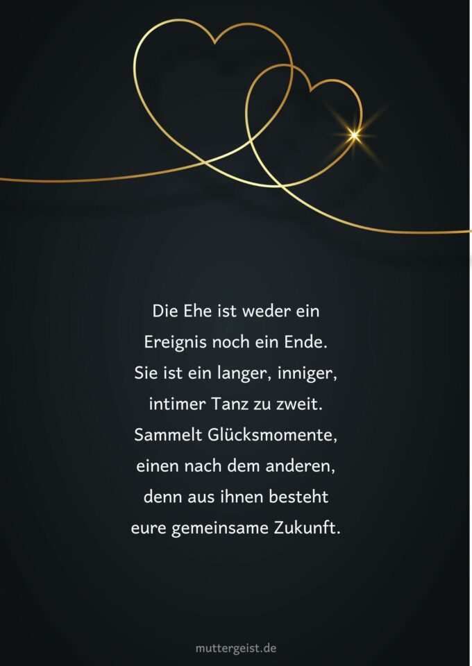 Coole Hochzeitssprüche für eine außergewöhnliche Hochzeitskarte