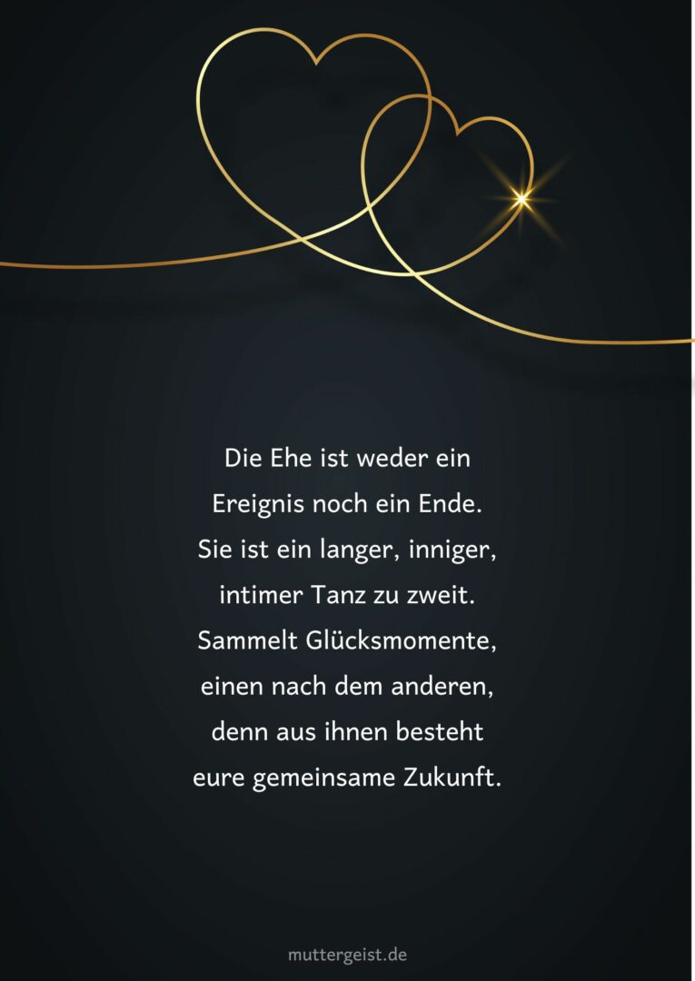 Coole Hochzeitssprüche für eine außergewöhnliche Hochzeitskarte
