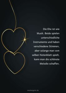 Coole Hochzeitssprüche für eine außergewöhnliche Hochzeitskarte