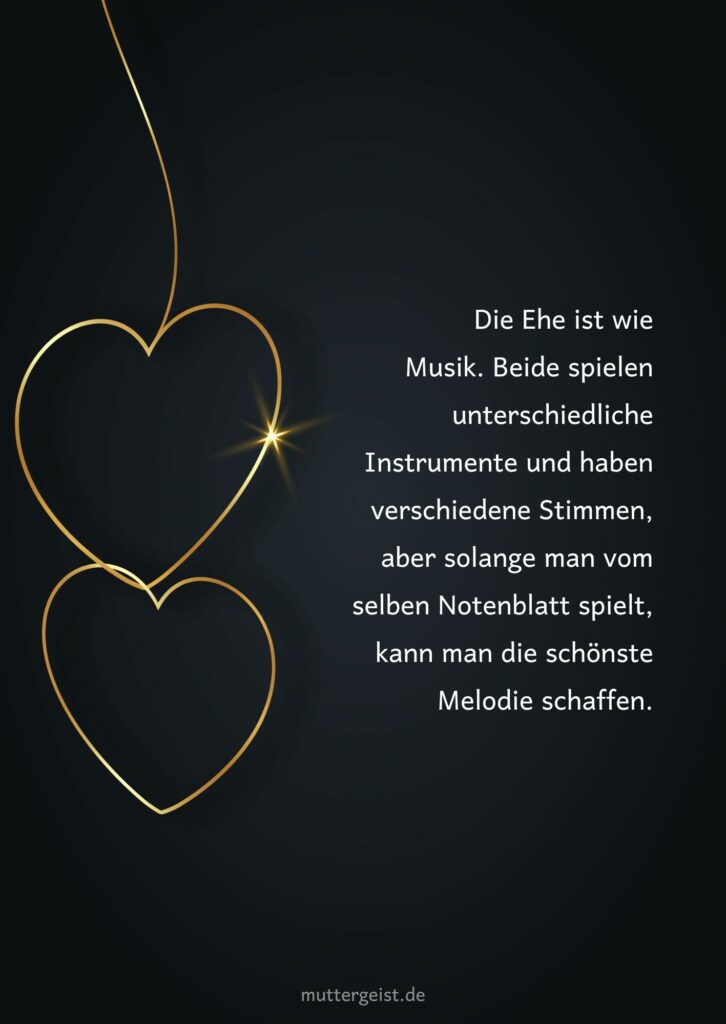 Coole Hochzeitssprüche für eine außergewöhnliche Hochzeitskarte