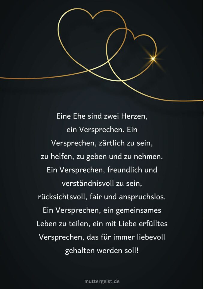 Coole Hochzeitssprüche für eine außergewöhnliche Hochzeitskarte